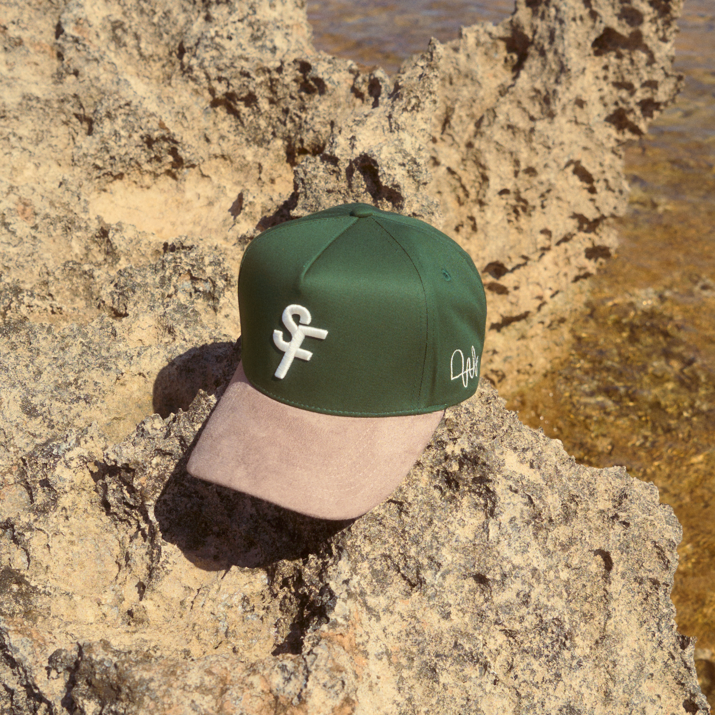 6FORTY A-Frame Cap | Amphibian Green