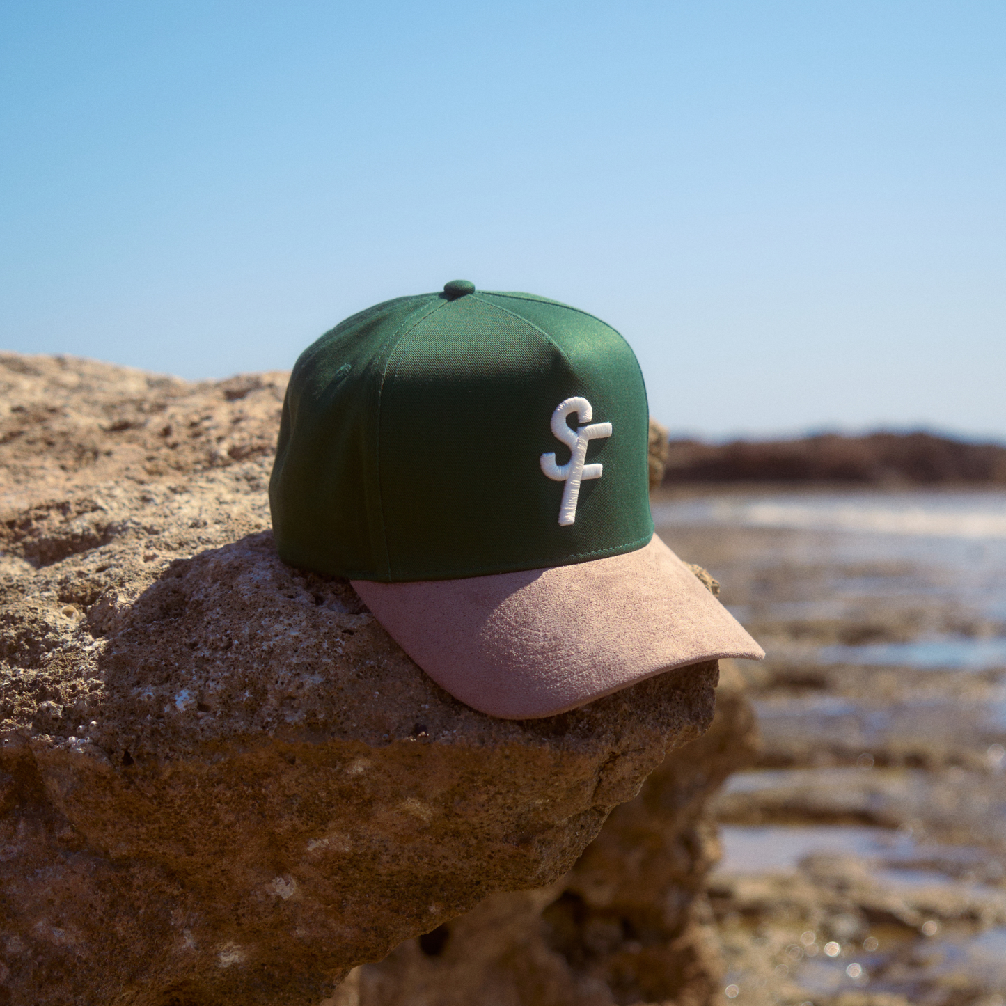 6FORTY A-Frame Cap | Amphibian Green